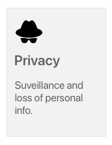 Problem - Privacy