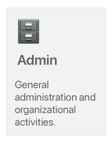 Activities - General administration