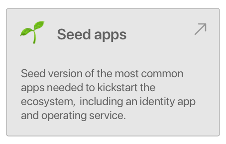 Products - Seed apps