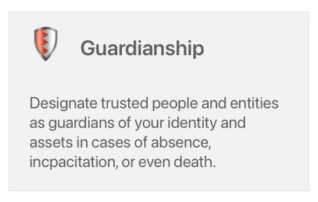 Protocol features - Guardianship
